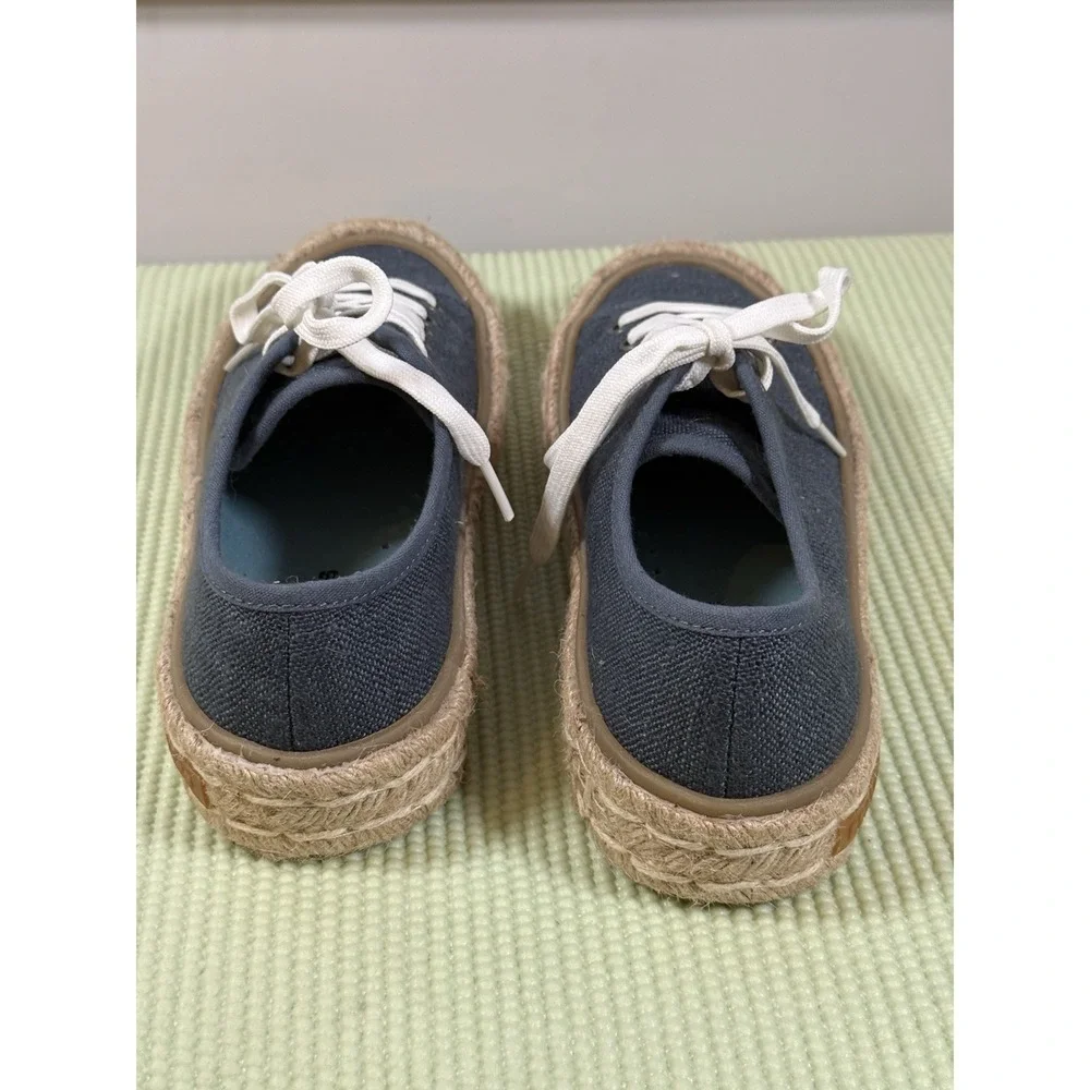 Sea Vees Women‎ navy Linen Coronado Espadrille 6.5 Casual Comfy Classic